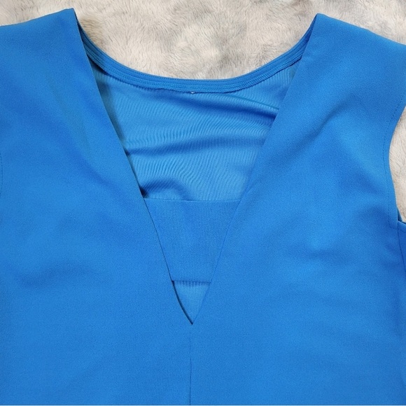 DONNA MORGAN PIPPA Dress in Ocean blue - Picture 6 of 10